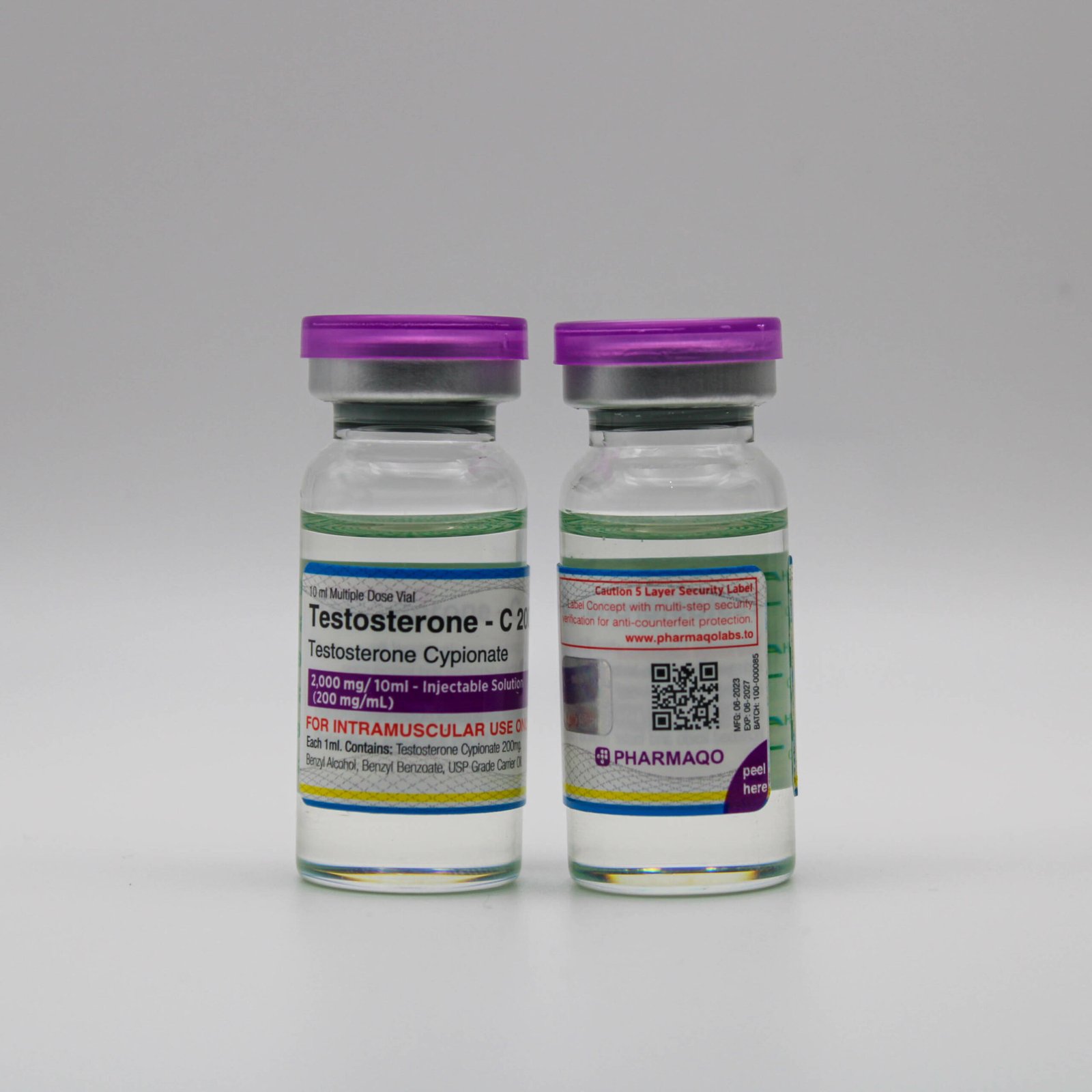 Pharmaqo Labs Testosterone -C 200 – Test Cypionate - Image 3