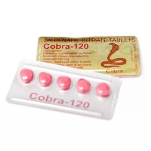 Cobra 120mg x 5 tablets – Kamagra